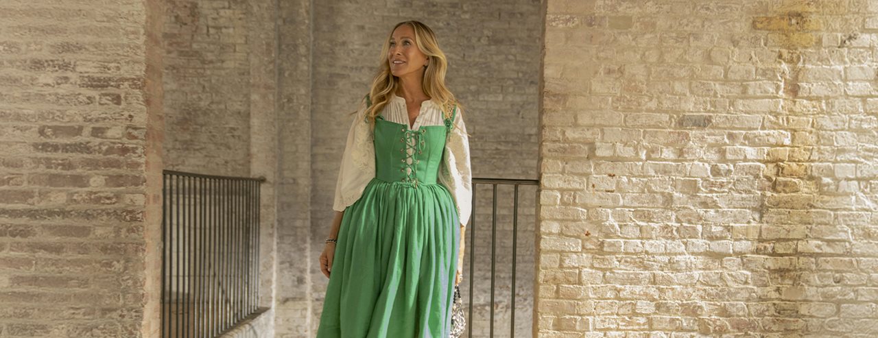 „And just like that“: So stylt Carrie das Dirndl von Lena Hoschek