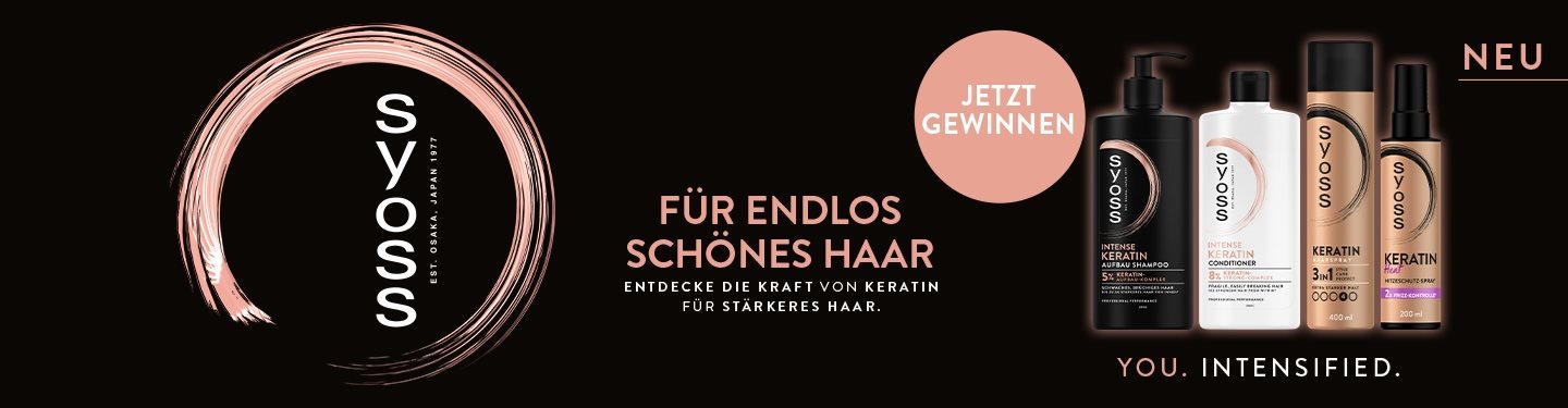 Gewinnspiel: Syoss Keratin Produktpaket
