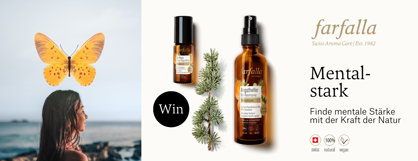 Gewinnspiel: Farfalla Mentalstark-Aromatherapie