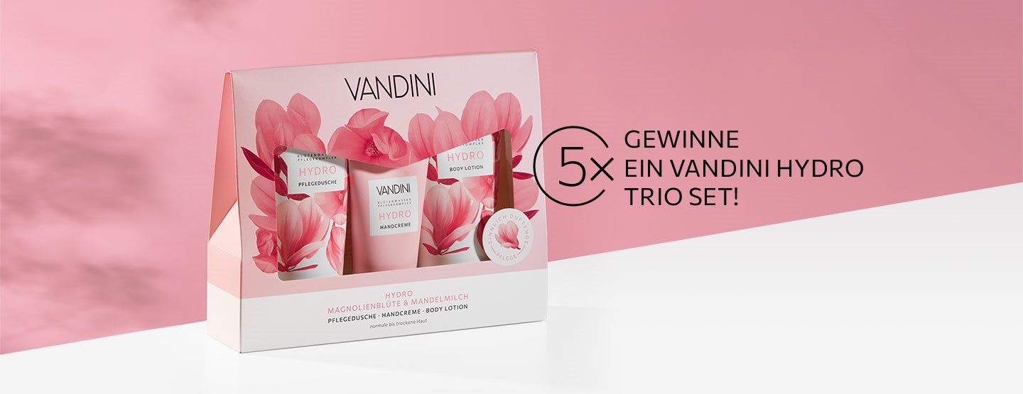 Gewinnspiel: VANDINI HYDRO Trio Set