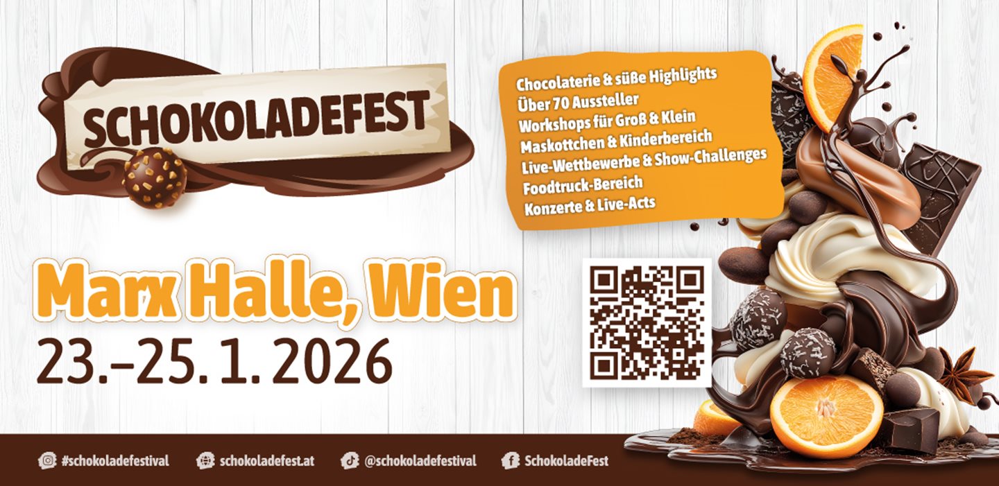 Tickets für das Schokoladefest in Wien gewinnen