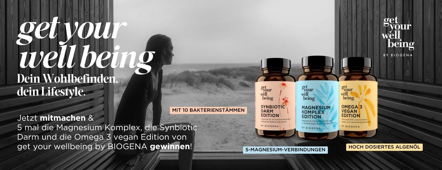 Frühlingspaket von get your wellbeing by BIOGENA gewinnen
