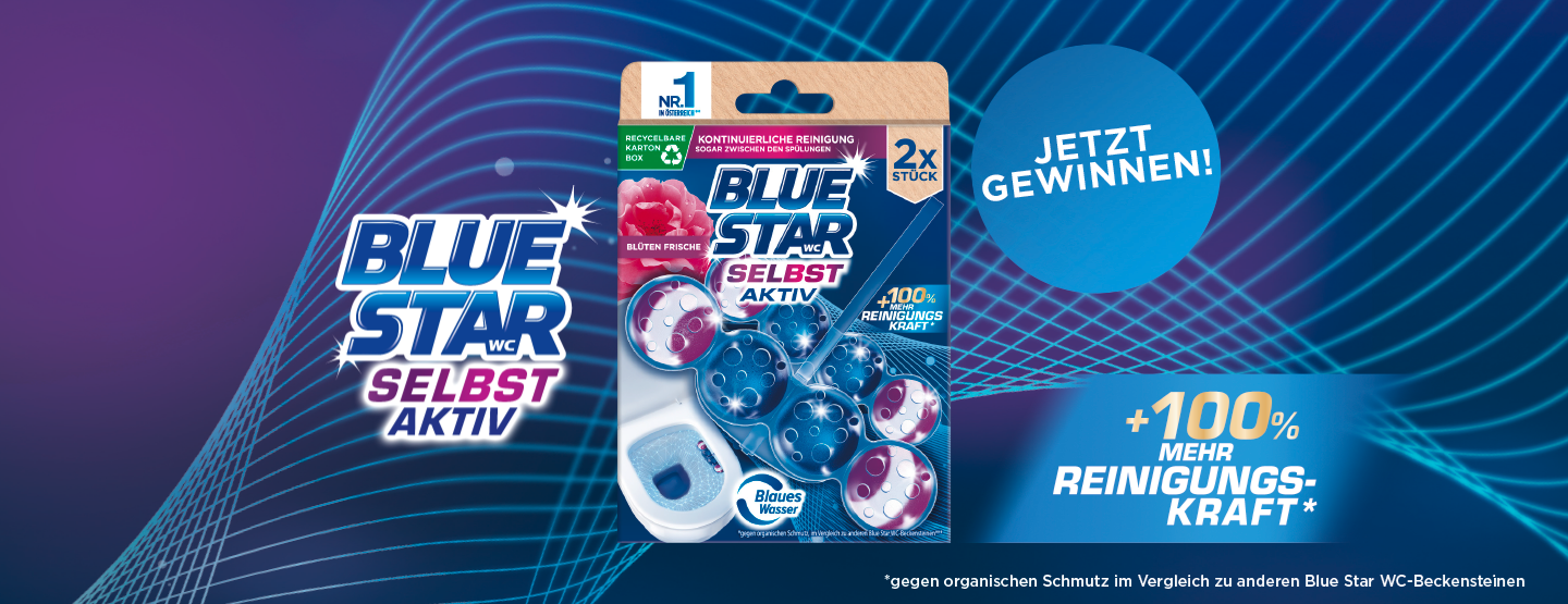 Jahresvorrat von Blue Star Selbst Aktiv gewinnen