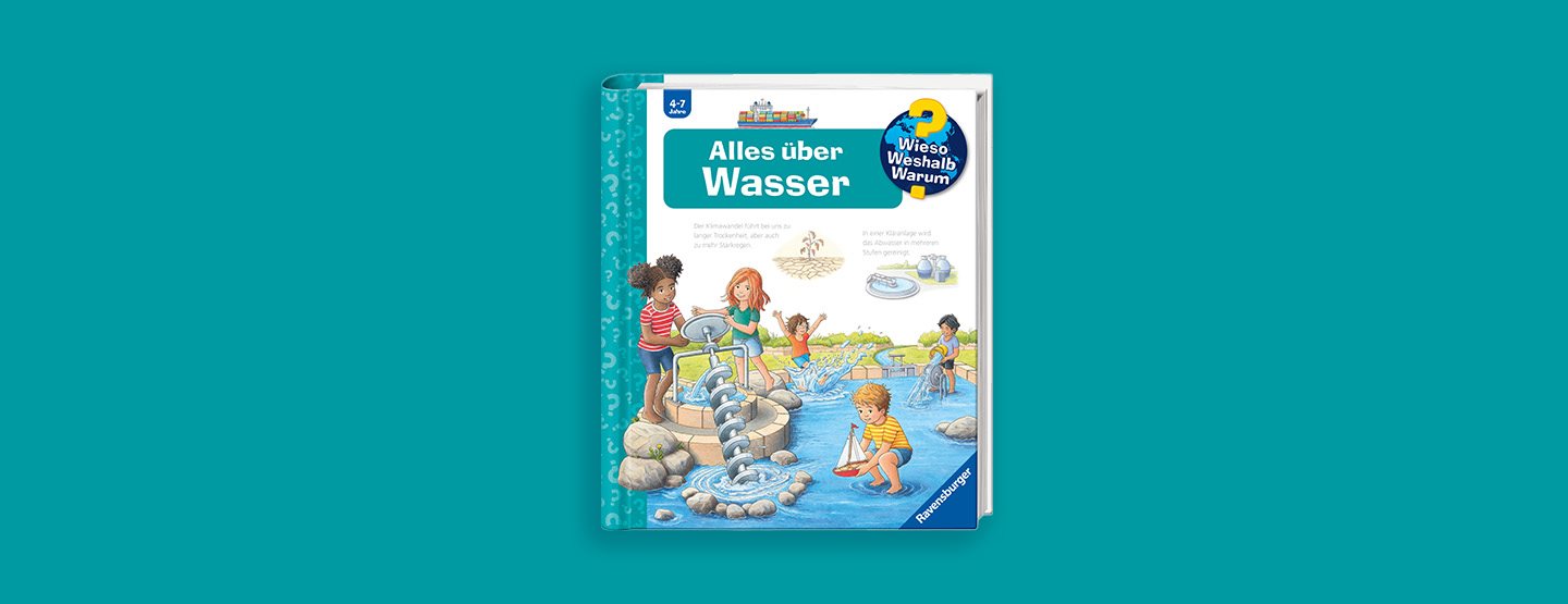 Kinderbuch „Wieso? Weshalb? Warum? Alles über Wasser“ gewinnen