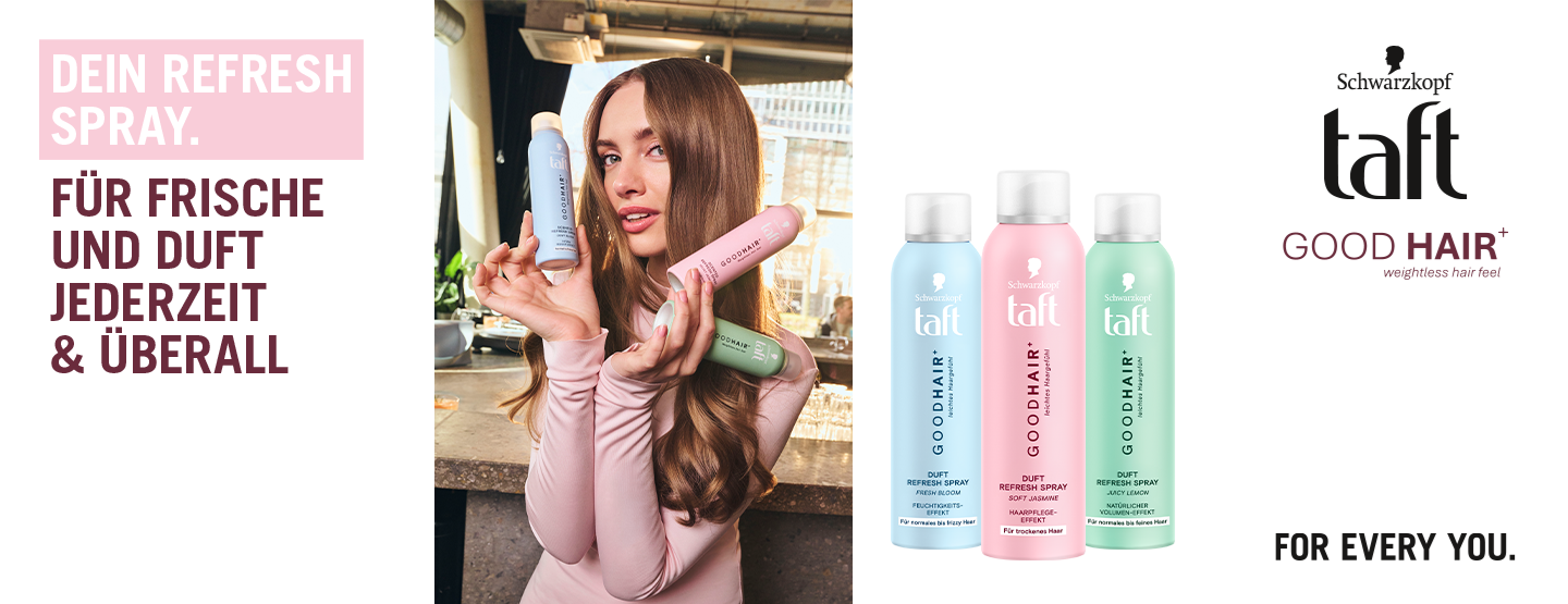 Good Hair Komplett-Set von taft gewinnen