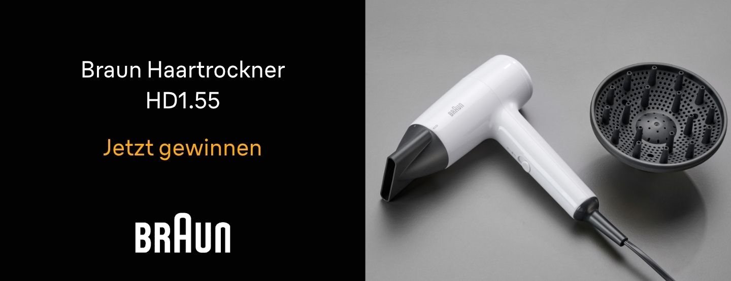 Weihnachtsgewinnspiel: Für die perfekte Frisur den Haartrockner von Braun gewinnen