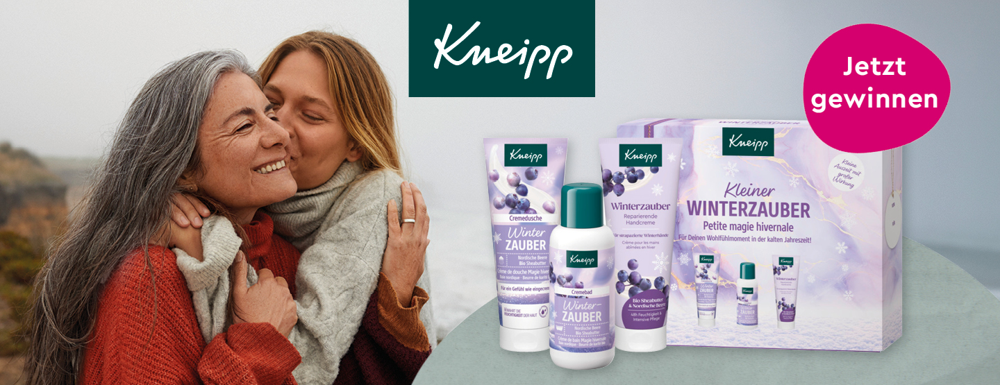 Weihnachtsgewinnspiel: Kneipp-Set „Kleiner Winterzauber“ gewinnen