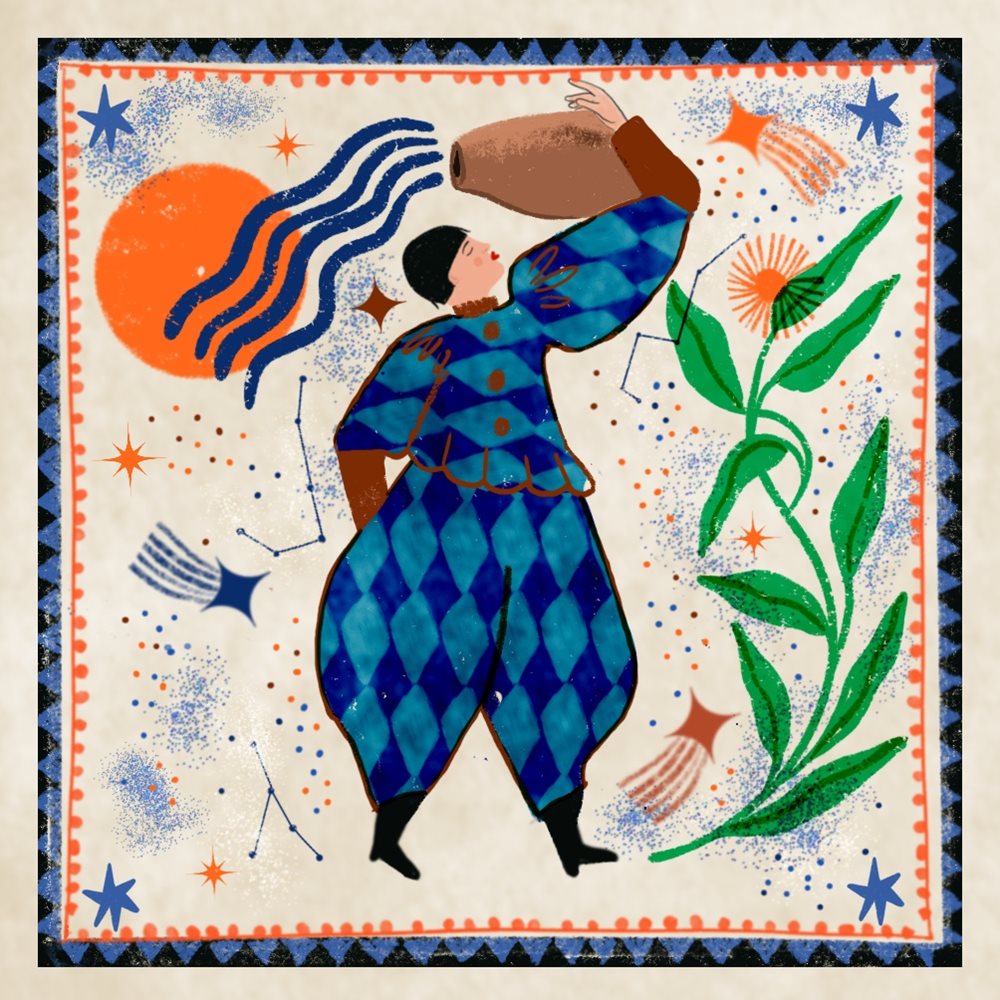 Jahreshoroskop Wassermann