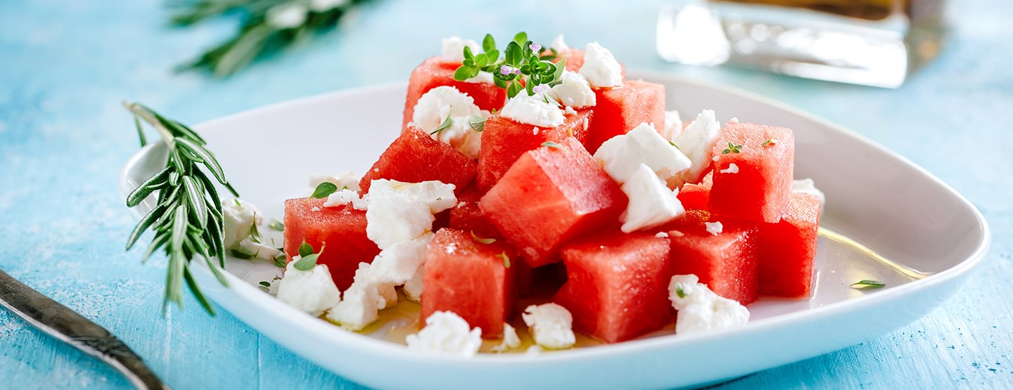 Sommer-Rezept: Wassermelonen Feta Salat