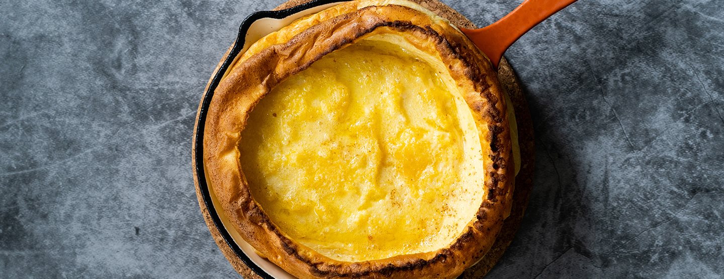 Herzhaft und fluffig: Dutch Baby mit Pilzen