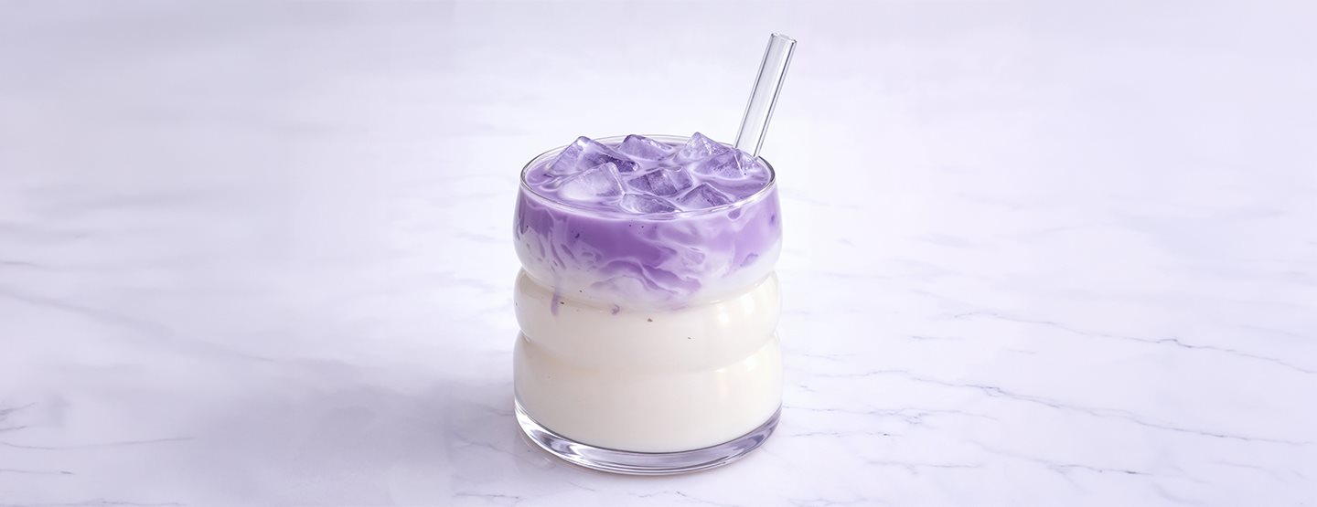 Ube-Latte: Mit diesem Rezept gelingt das Trend-Getränk