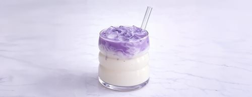 Ube-Latte: Mit diesem Rezept gelingt das Trend-Getränk