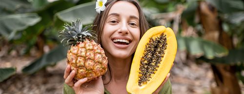 Mango, Papaya & Co.: Diese Früchte lassen Haut und Haar strahlen