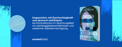 Gewinnspiel: Kriminalroman „Zwischen euch verschwinden“ 