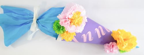 Schultüte basteln: Mit dieser einfachen Anleitung gelingt es