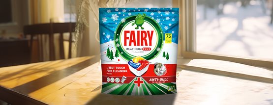 Gewinnspiel: Fairy Platinum Plus Geschirrspültabs Winter Edition