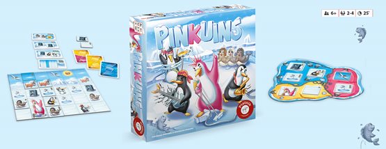 Gewinnspiel: Legespiel „Pinkuins“