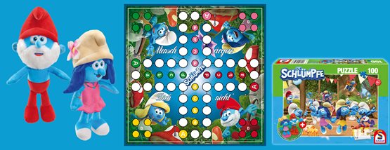Gewinnspiel: „Die Schlümpfe“ Spiel und Spaß