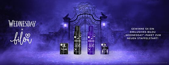 Gewinnspiel: bilou „Wednesday“ Paket