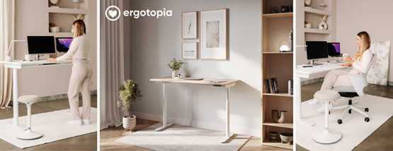 Gewinnspiel: Höhenverstellbarer Schreibtisch von Ergotopia