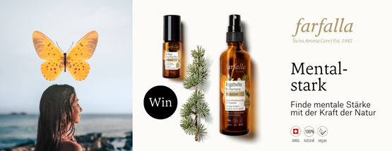 Gewinnspiel: Farfalla Mentalstark-Aromatherapie