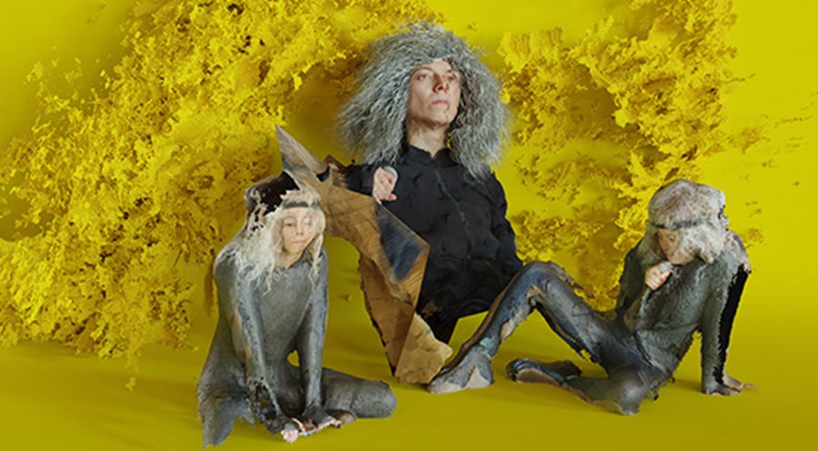 Bühnenbild aus dem Theaterstück 