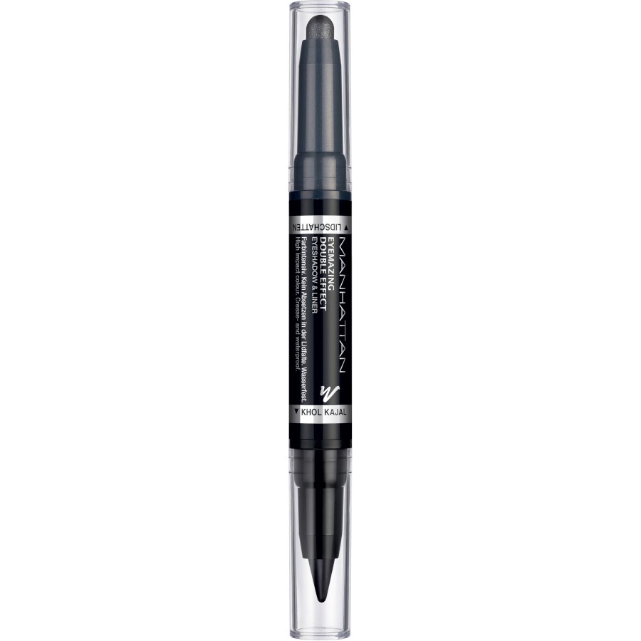 „Lidschatten Eyemazing Double Effect Eyeliner 001 In The Black“ von MANHATTAN COSMETICS bei dm
