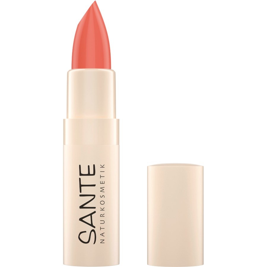 „Lippenstift Moisture 02 Coral Glaze“ von SANTE NATURKOSMETIK bei dm