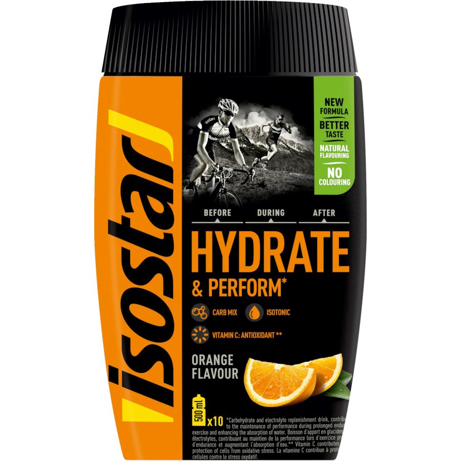„Hydrate & Perform isotonisches Getränke-Pulver Orange“ von Isostar bei dm