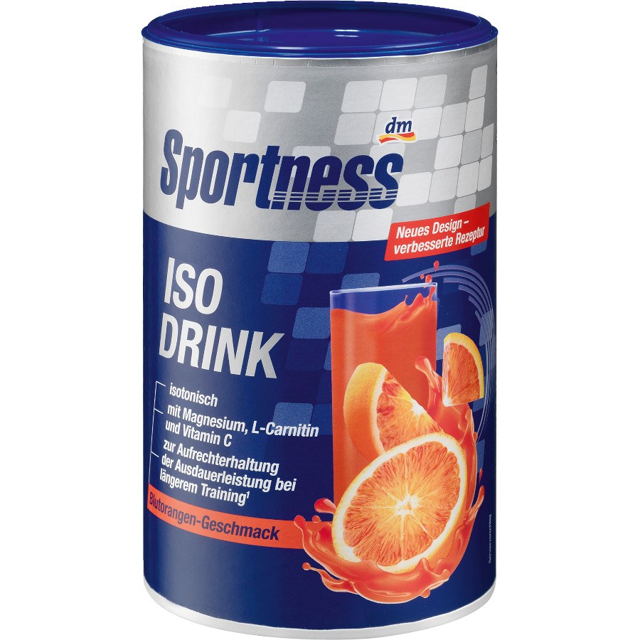 „Iso-Drink Blutorangen-Geschmack“ von Sportnes bei dm