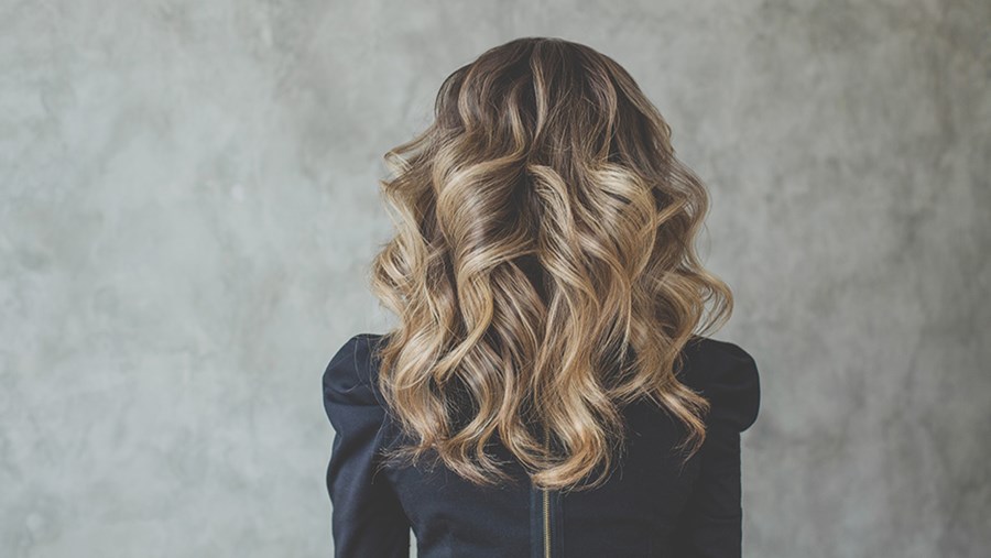 Haare mit Balayage