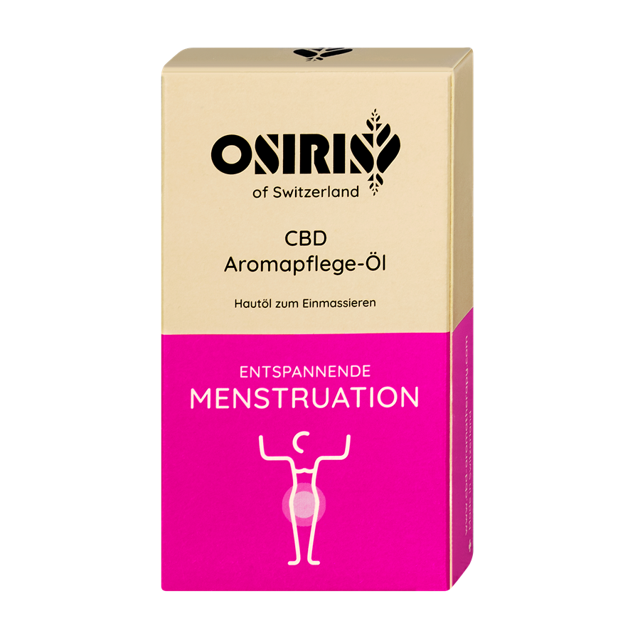 Behandlung bei PMS: CBD Aromapflege-Öl von Osiris bei dm