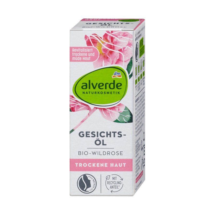 „Gesichtsöl Bio-Wildrose“ von alverde NATURKOSMETIK bei dm