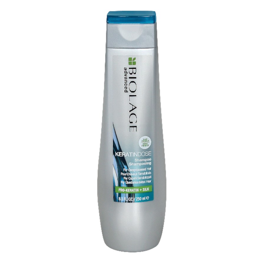 „advanced keratindose Shampoo“ von Biolage bei dm