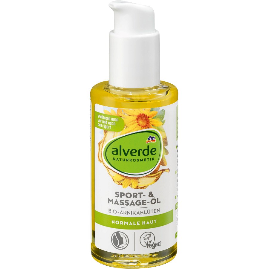 Sport-Massageöl von alverde Naturkosmetik bei dm