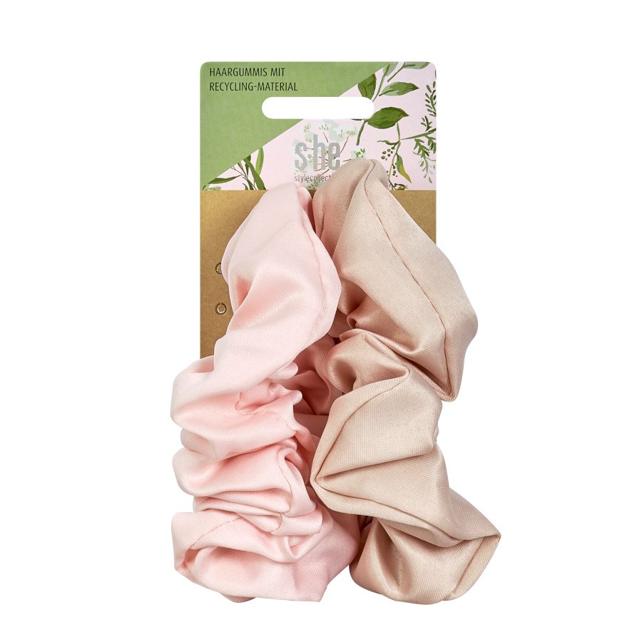 Scrunchie rosa beige von s-he bei dm