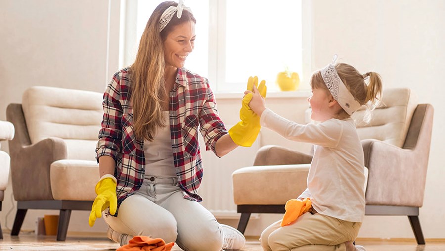 Frühjahrsputz: Zusammen macht