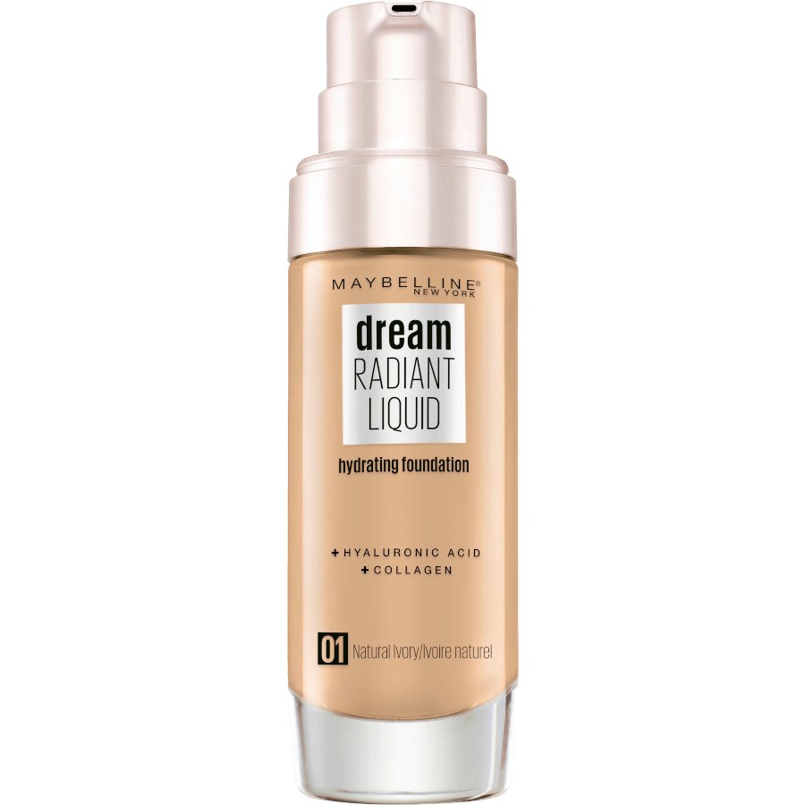 „Dream Radiant Liquid Foundation - Nr. 01 Natural Ivory“ von Maybelline New York bei dm