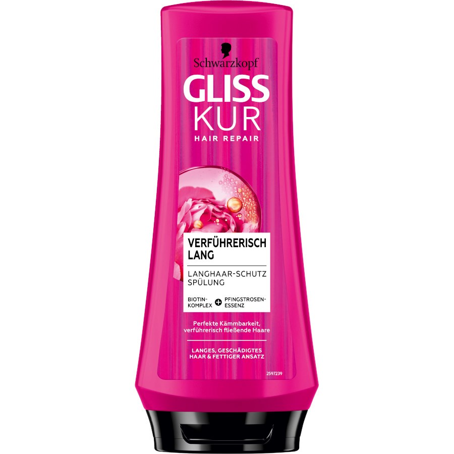 „Hair Repair Spülung Verführerisch Lang Langhaar-Schutz-Spülung“ von Schwarzkopf Gliss Kur bei dm