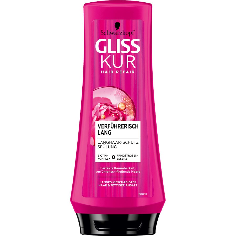 „Hair Repair Spülung Verführerisch Lang Langhaar-Schutz-Spülung“ von Schwarzkopf Gliss Kur bei dm