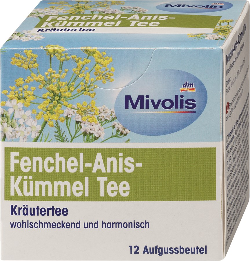 „Fenchel-Anis-Kümmel-Tee” von Mivolis bei dm