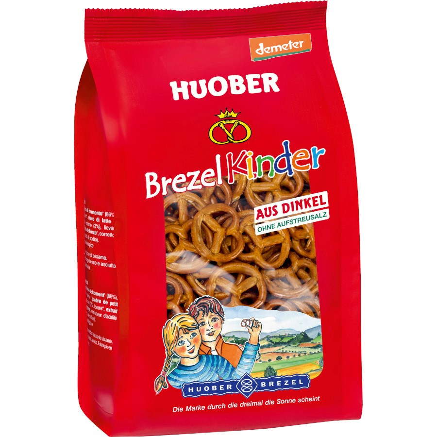 „Brezel Kinder Knabbergebäck“ von Huober bei dm