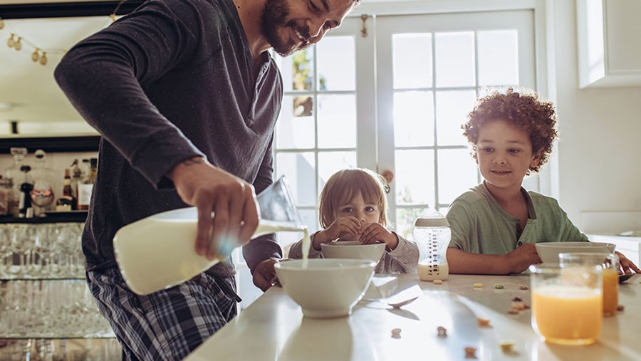 Gesundes Frühstück für Kinder