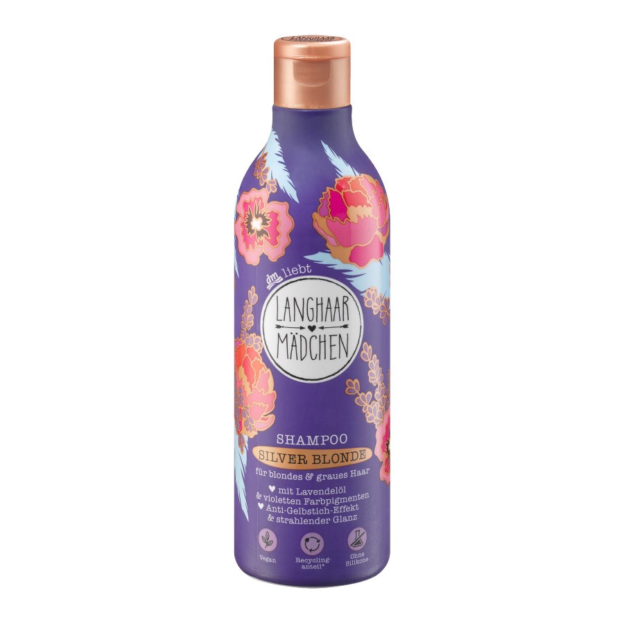 Shampoo Silver Blonde von Langhaarmädchen.