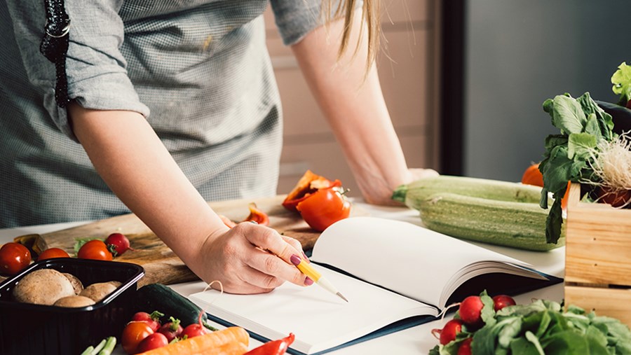 Essen planen gehört zum Meal Prepping