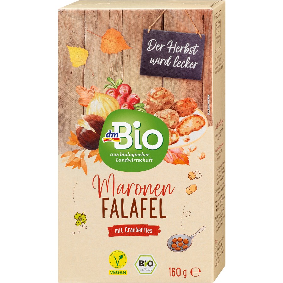 „Maronen Falafel“ von dmBio bei dm