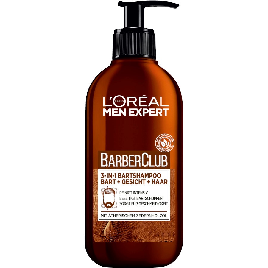 „Barber Club 3in1 Bartshampoo“ von L‘Oréal Pairs Men Expert bei dm