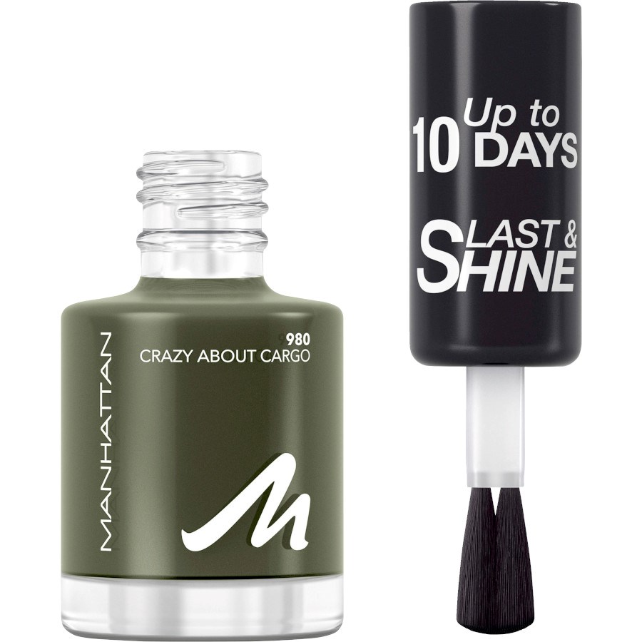 „Last & Shine Nagellack – Nr. 980 Crazy about Cargo“ von MANHATTAN COSMETICS bei dm