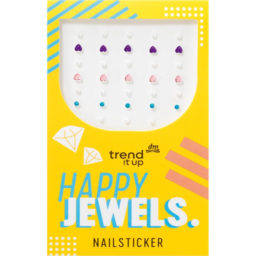 „Nagelsticker Happy Jewels“ von trend !t up bei dm