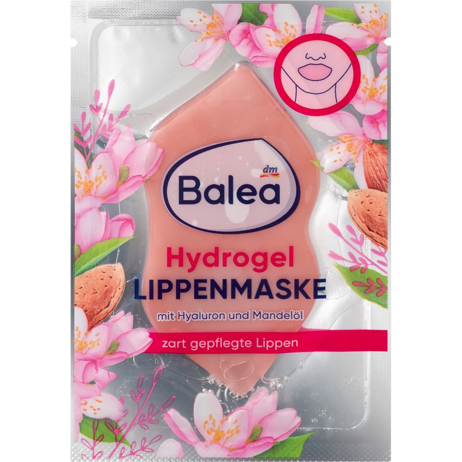 „Hydrogel Lippenmaske Mandel“ von Balea bei dm